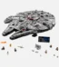 Detaylı Millennium Falcon modeli ve karakter figürleri ile Star Wars Lego seti