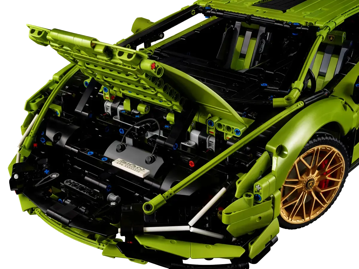 Motor kapağı açık görünüm