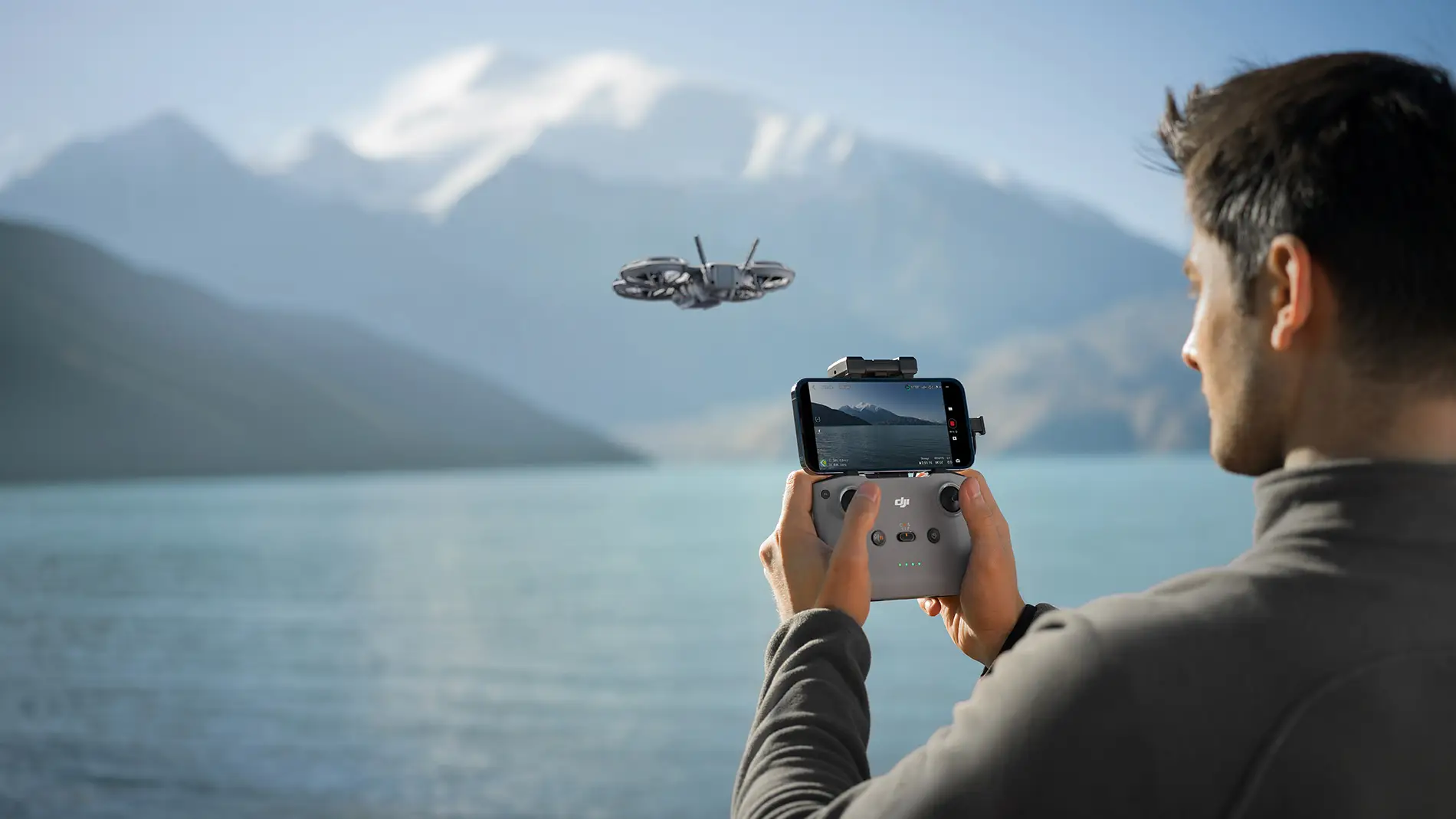 DJI RC Motion 3 kontrolcü ile uçuş