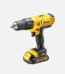 DeWALT 18V XR Li-Ion bataryalı kablosuz darbeli matkap, dayanıklı tutma sapı ile