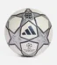 Adidas UEFA Champions League resmi futbol topu beyaz ve gümüş renkli yıldız desenli